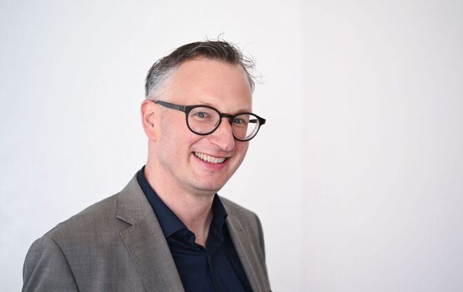 Fraktionssitzung der Grünen - Andreas Schwarz