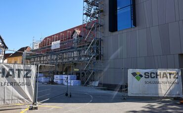 Das Bibliotheksumfeld soll grüner werden.