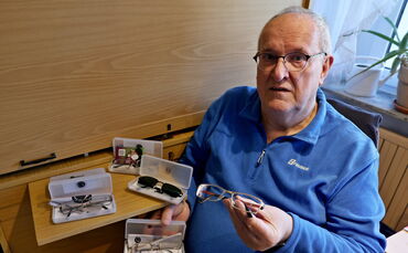 Herbert Otterbein hätte als Brillen-Kunde gerne einmal eine Rückmeldung bekommen.
