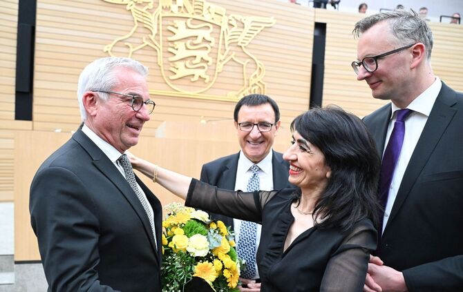 Konstituierender Sitzung des Landtags Baden-Württemberg