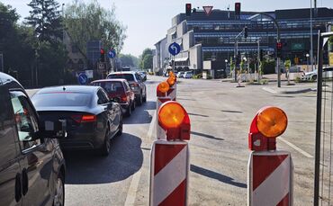 Die AOK-Kreuzung in Waiblingen (Archivfoto).