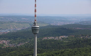Stuttgart Fernsehturm Aussicht symbol symbolbild symbolfoto