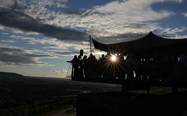 Die Sunset Lounge in den Weinbergen in Großheppach ist seit Jahren ein absoluter Publikumsmagnet - doch die Zahl der Veranstaltu
