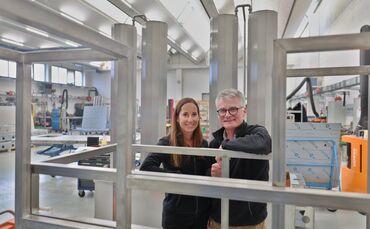 Neu am Standort Welzheim: Firma Germos Ness ist aus dem Remstal hochgezogen. Die Inhaber Eva Hilgert-Wurster (l.) und Bernd Wurs