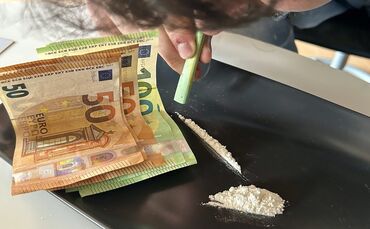 Ein Kokainsüchtiger hat versucht, mit der Droge zu handeln - nun muss er lange ins Gefängnis (Symbolfoto).