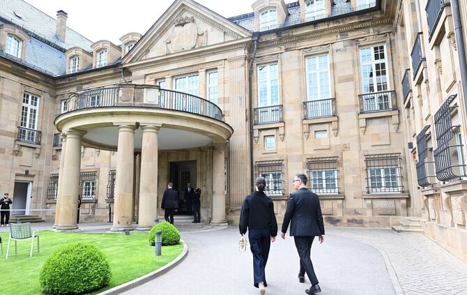 Cem Özdemir in Villa Reitzenstein