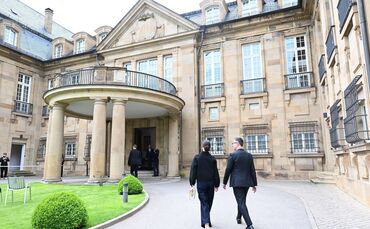 Cem Özdemir in Villa Reitzenstein