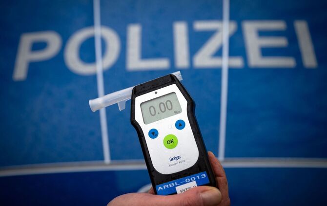 Verkehrskontrolle - Alkoholkontrolle