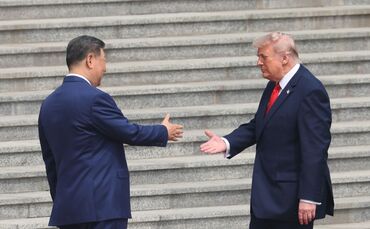 US-Präsident Trump in China