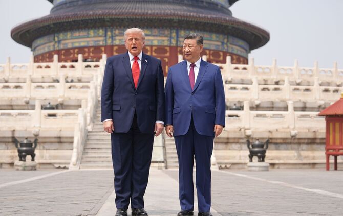 US-Präsident Trump in China