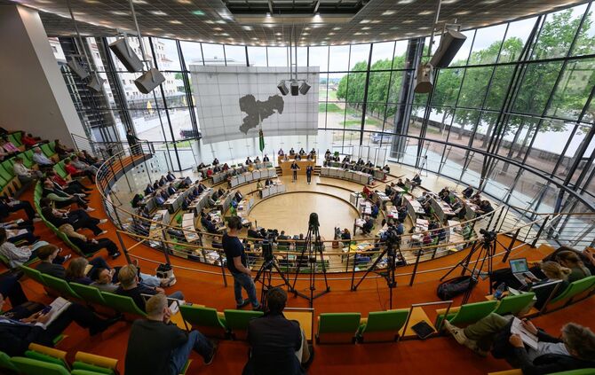 Sitzung Sächsischer Landtag