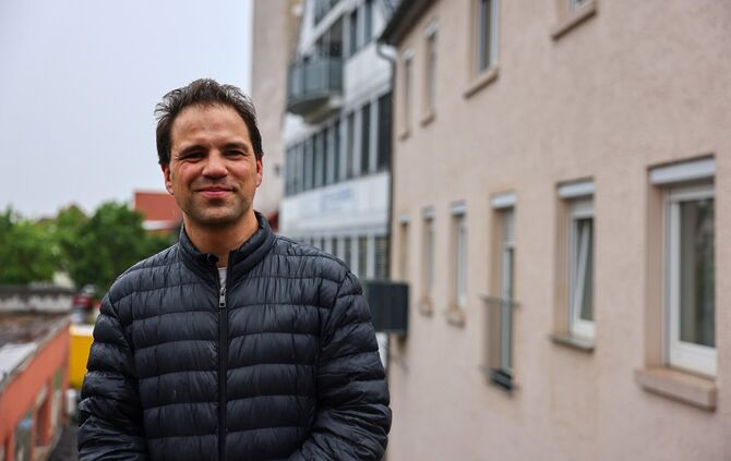 Niko Laukhuf. Der 36-Jährige hat mehrere Herzoperationen hinter sich.