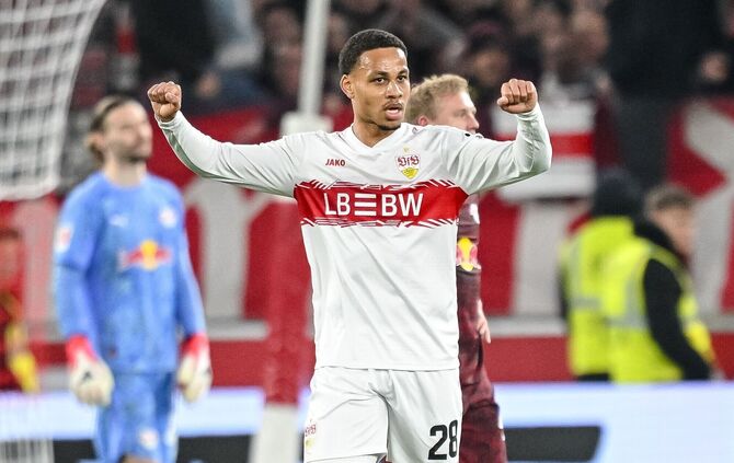 Hat beim VfB verlängert: Allrounder Nikolas Nartey. (Archivbild)