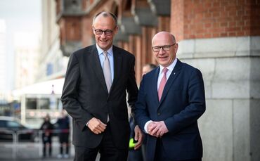 Friedrich Merz und Kai Wegner 