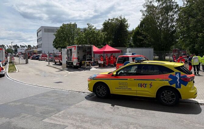 Verletzte nach Chemikalienaustritt in Nürnberger Betrieb