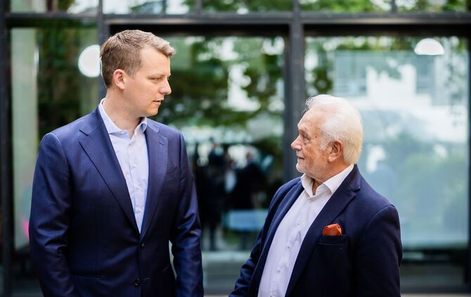 Henning Höne und Wolfgang Kubicki