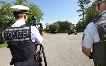 Geschwindigkeitskontrolle im Rems-Murr-Kreis (Symbolfoto).