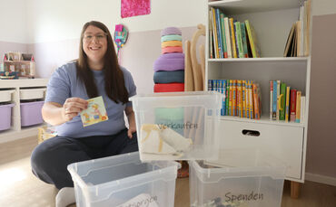 Aufräumprofi Sina Gutwinski weiß, wie die Wohnung auch mit Kindern ordentlich braucht.