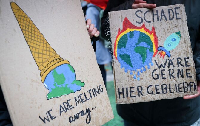 Klimastreik Fridays for Future in Hamburg