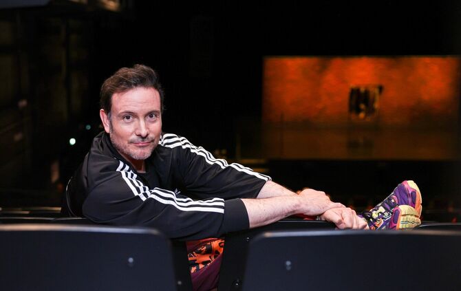 Eric Gauthier, Chef von Gauthier Dance und Macher der Waiblinger Tanzgala im Bürgerzentrum beim Interview im Theaterhaus Stuttga
