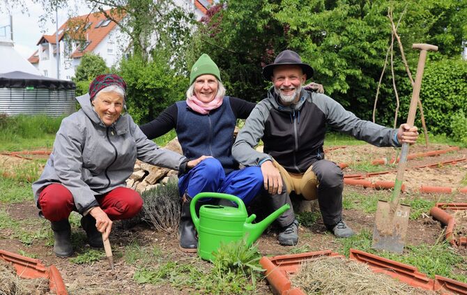 Hedwig Abel, Dörte Schnitzer und Thomas Jüttemann im "Terra Vita".