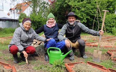 Hedwig Abel, Dörte Schnitzer und Thomas Jüttemann im "Terra Vita".