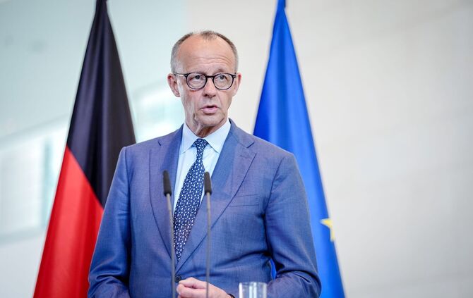 Kanzler Merz empfängt den Bundespräsidenten der Schweiz