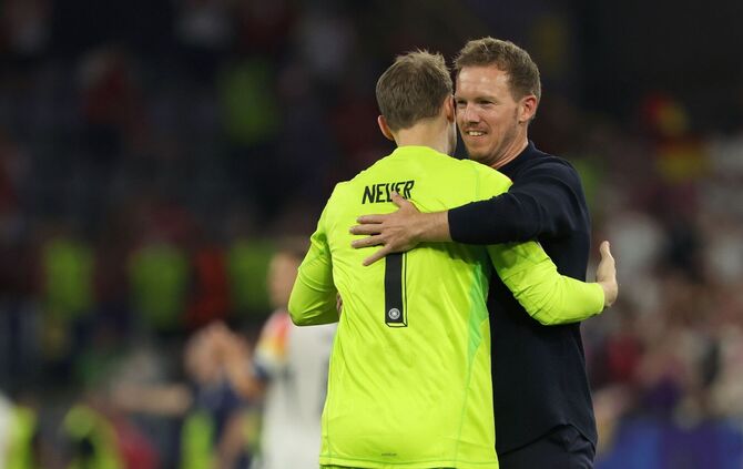 Manuel Neuer und Julian Nagelsmann