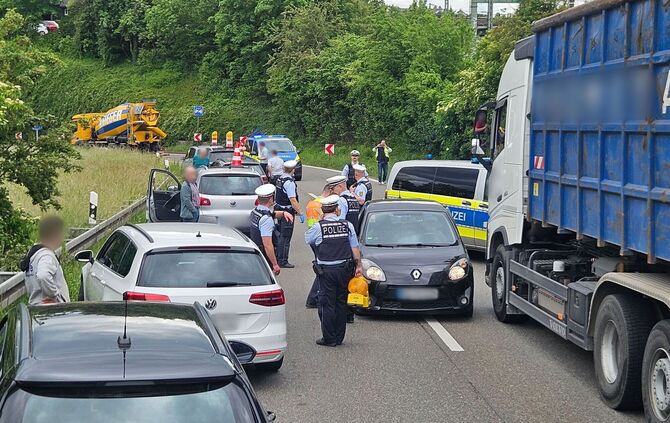 Falschfahrer auf der Bundesstraße 10 unterwegs