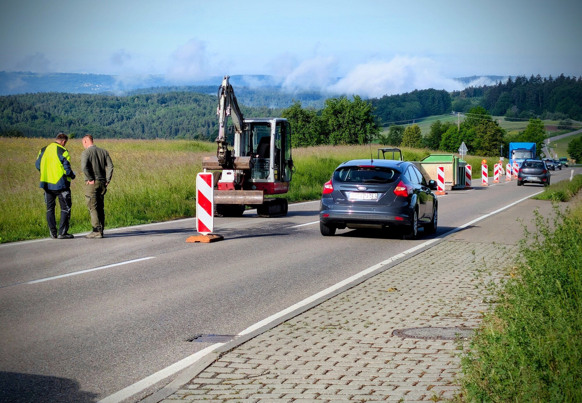 Nach Lkw-Brand wird Straße von Schorndorf nach Welzheim saniert ...