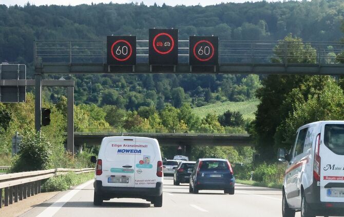 Wegen einer Störung gilt momentan Tempo 60 im Kappelbergtunnel (Symbolfoto).