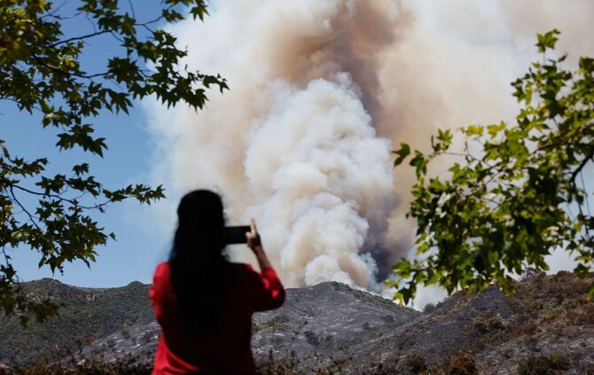 Waldbrand in Kalifornien