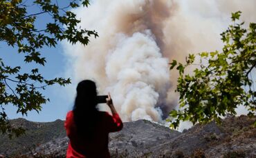 Waldbrand in Kalifornien