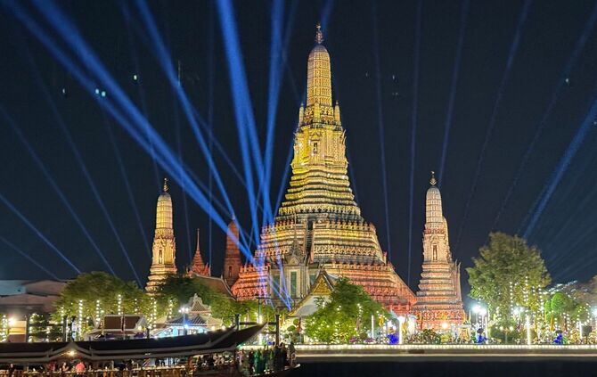 Tempel Wat Arun in Bangkok