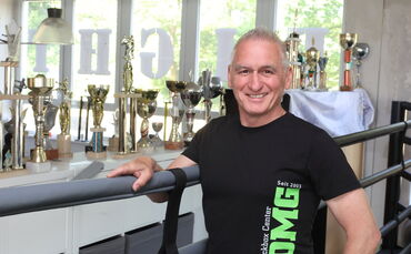 Giuseppe De Mitri hat in 40 Jahren Kampfsport schon so einiges an Pokalen gewonnen.