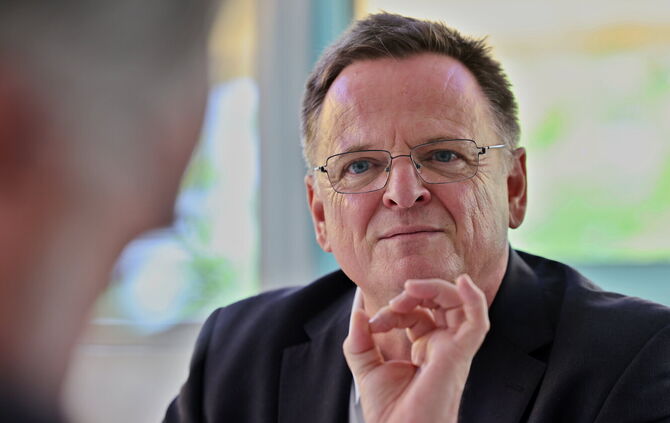 Er sagt, was er denkt, auch wenn es Freunde kostet: IHK-Präsident Claus Paal.