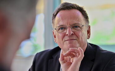 Er sagt, was er denkt, auch wenn es Freunde kostet: IHK-Präsident Claus Paal.