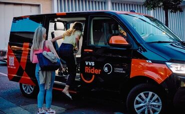 Der Rufbus VVS-Rider.