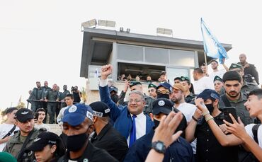 Israels Polizeiminister Ben-Gvir in der Altstadt von Jerusalem
