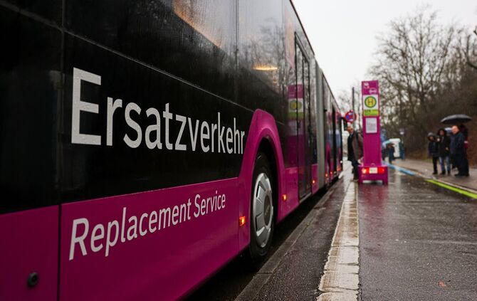 Wieder mal rein in den Ersatzbus: Das gilt ab dem 30. Mai.