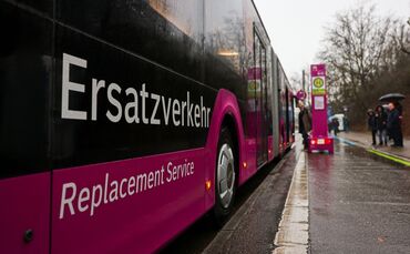 Wieder mal rein in den Ersatzbus: Das gilt ab dem 30. Mai.