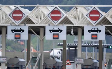 Vor der Sperrung der Brennerautobahn