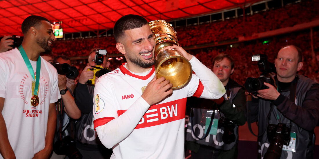Deniz Undav und der VfB Stuttgart wollen gegen den FC Bayern ihren Titel verteidigen.