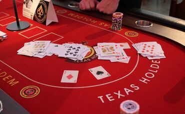 Bei den Pokerturnieren wird ohne Geldwert gespielt: Es geht um Spaß am Spiel.