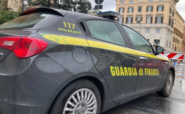 Finanzpolizei in Rom