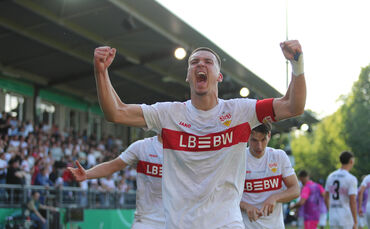 Die U19 des VfB um Ivan Knezevic ist DFB-Pokalsieger.