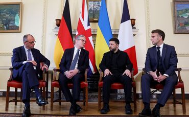 Ukraine-Krieg - Beratungen mit europäischen Partnern in London