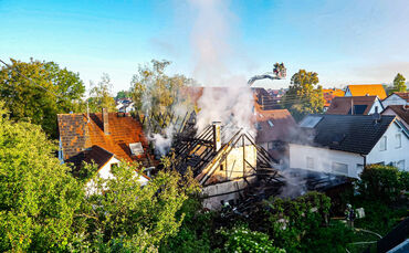 Am frühen Samstagmorgen kam es zu einem Brand in Bittenfeld.
