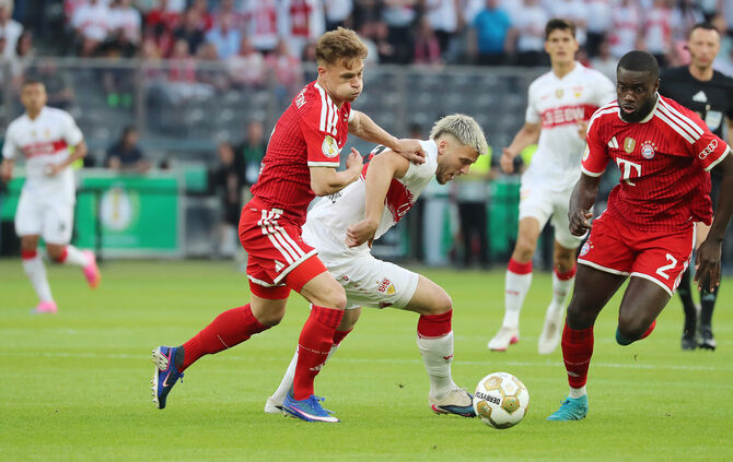 Umkämpftes DFB-Pokalfinale.