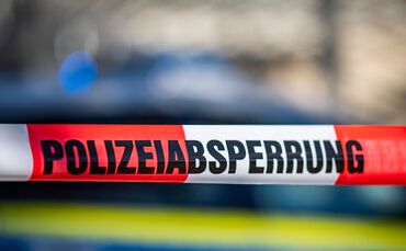 Absperrband der Polizei
